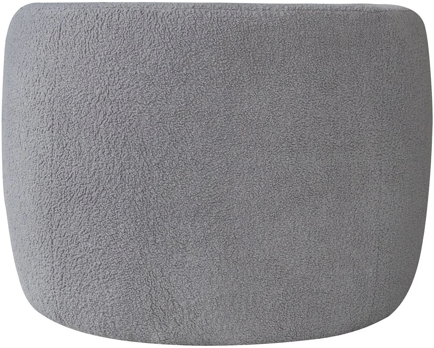 Kayoom Drehsessel Aveiro 125 Grau Teddy-Stoff Modern - Bild 4