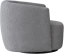 Kayoom Drehsessel Aveiro 125 Grau Teddy-Stoff Modern Bild 5