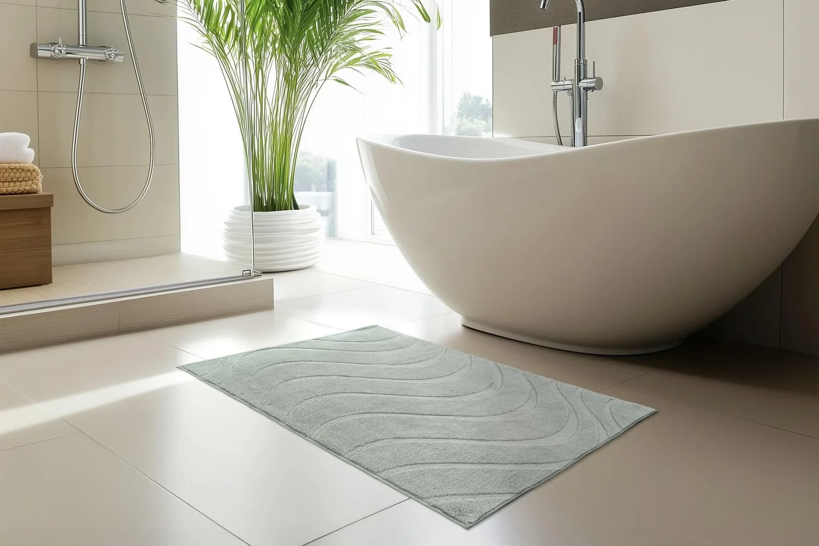 Kayoom Badematte Ocean Touch 425 Grün