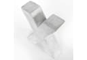 K&L Wall Art Deko-Buchstaben 15cm Grau Beton Bild 3