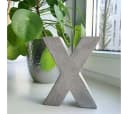 K&L Wall Art Deko-Buchstaben 15cm Grau Beton Bild 5