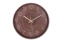 K&L Wall Art Wanduhr Leise Landhaus Holzoptik 30cm Bild 2