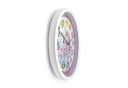 K&L Wall Art Wanduhr Einhorn Prinzessin Rosa Kinder Lernuhr Lautlos Bild 5