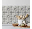 K&L Wall Art Fliesenaufkleber Grau 12er Set Selbstklebend Bild 2