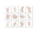 K&L Wall Art Fliesenaufkleber Rosa Blumenstrauß Selbstklebend Bild 3