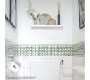K&L Wall Art Fliesenaufkleber selbstklebend Grüne Mosaik Kachel 12Stk Bild 5