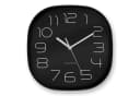 K&L Wall Art Retro Wanduhr 28cm Schwarz Lautlos Bild 2