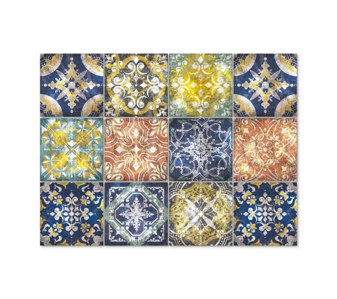 K&L Wall Art Fliesenaufkleber Orientalisch Boho 12er Set - Bild 3