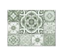 K&L WALL Art Fliesenaufkleber Retro Blumen 12er Set Selbstklebend PVC Bild 3