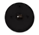 K&L Wall Art Wanduhr Retro Schwarz-Silber Metall Optik Bild 5