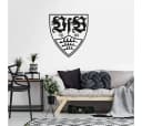 VfB Stuttgart Wandtattoo Schwarz - Offizielles Wappen Logo 1893 Bild 2
