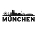 K&L Wall Art Wandtattoo FC Bayern München Skyline Schwarz Sterne Logo Bunt Bild 3