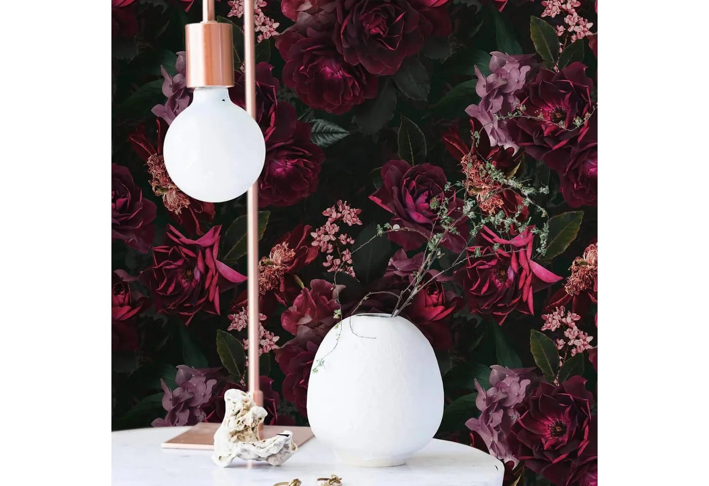 K&L Vliestapete XXL Botanische Blume Matt