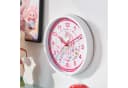 K&L Wall Art Wanduhr Geschenke-Set Mädchen Rosa Einhorn Armbanduhr Lernuhr Mäppchen Bild 3