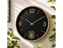 K&L Wall Art DFB Fußball Wanduhr Aluminium Uhr lautlos ohne Tickgeräusche Bild 2
