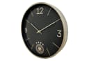 K&L Wall Art DFB Fußball Wanduhr Aluminium Uhr lautlos ohne Tickgeräusche Bild 3