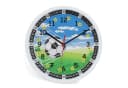 K&L Wall Art Wanduhr Lernuhr Fußball Kinderuhr Bunt Bild 3