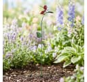 Holzwurm GmbH Dekorativer Gartenstecker Ameise Regenmesser Grün/Rot Bild 1
