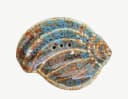Holzwurm GmbH Seifenschale Muschel Keramik Bunt Ø 9,1 cm Bild 2