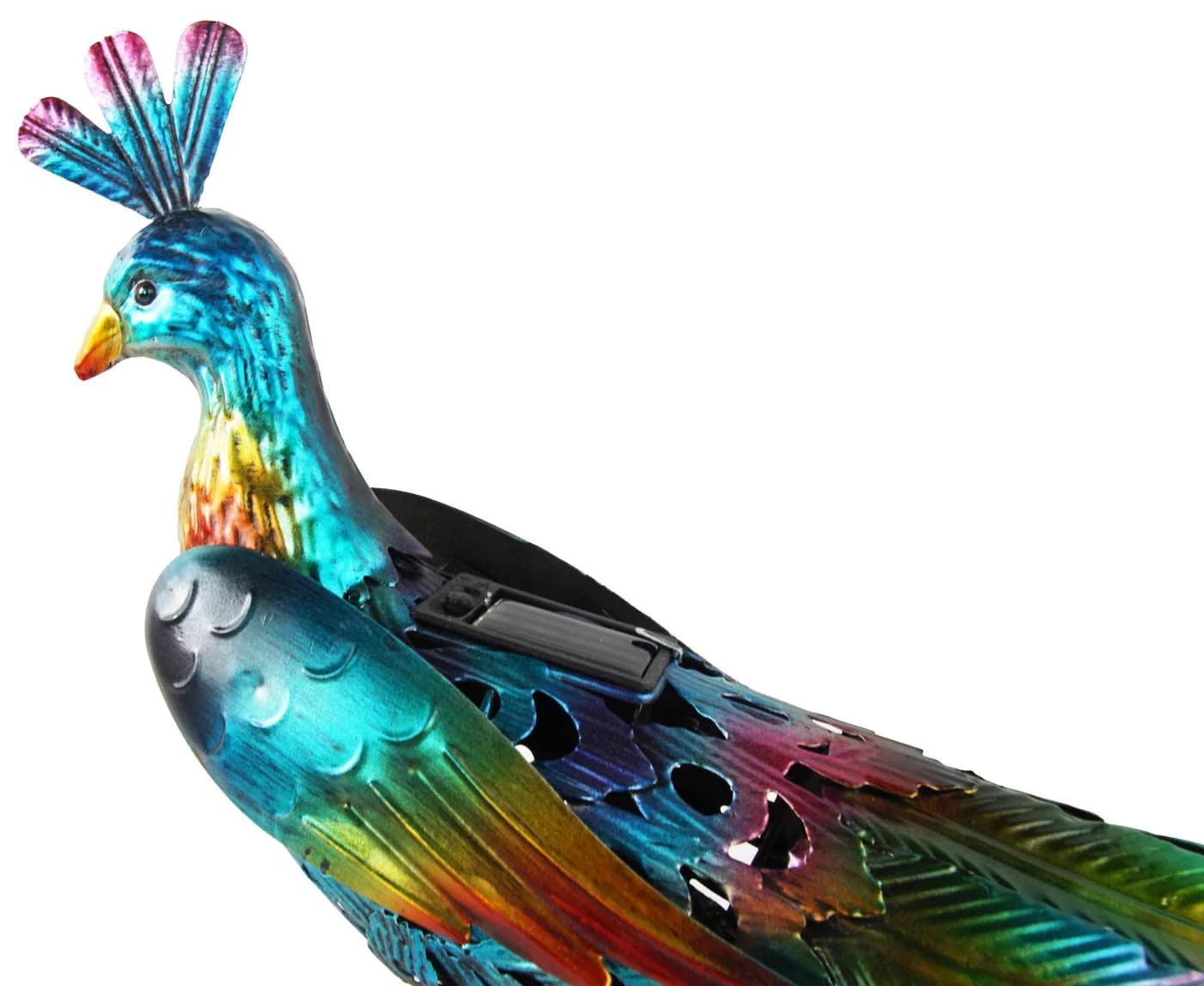 Holzwurm GmbH Dekofigur Majestätischer Pfau mit LED Beleuchtung - Bild 3