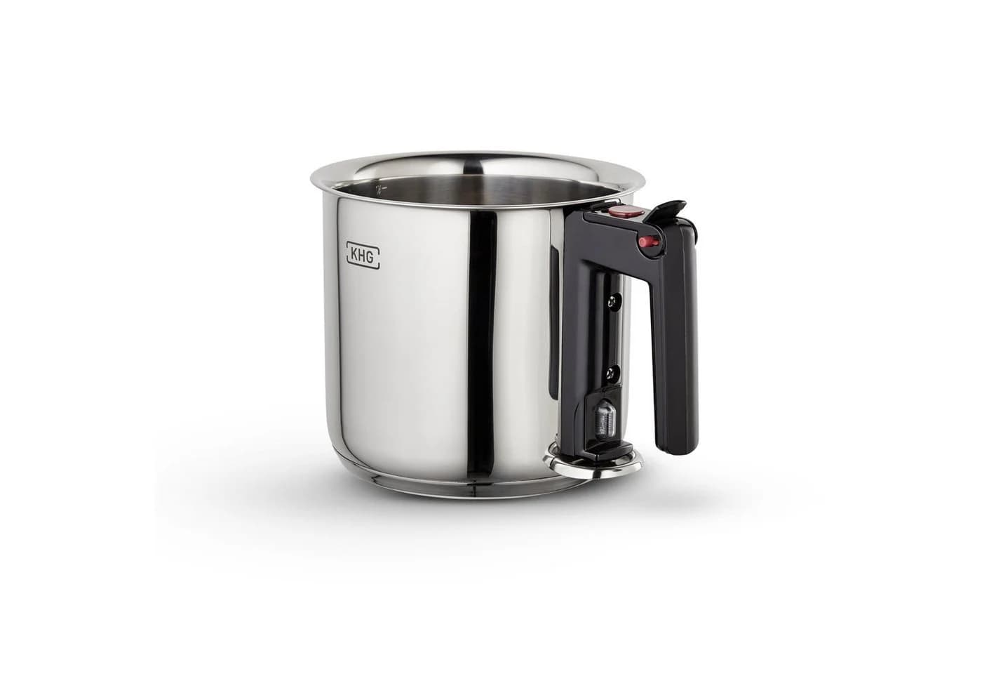 KHG Simmertopf 16 cm Edelstahl Doppelwandig Induktion - Bild 2