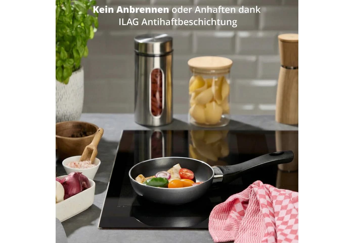 KHG Bratpfanne Aluminium 16 cm ILAG Antihaft Induktion - Bild 5
