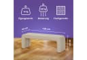 KHG Sitzbank minimalistisch Beige Flachgewebe Bild 1