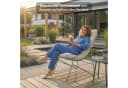 KHG Relaxsessel Hell-Grün mit Sitzkissen Beige Bild 1