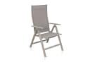 KHG Gartenstuhl Hochlehner Beige Klappstuhl Aluminium Bild 2
