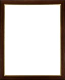 Bilderrahmen Cambridge Nussbaum Gold Massivholz 24x30 cm Bild 3