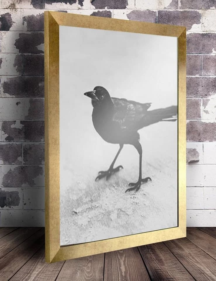 OTTO DE Bilderrahmen Bern Vintage Gold MDF Modern