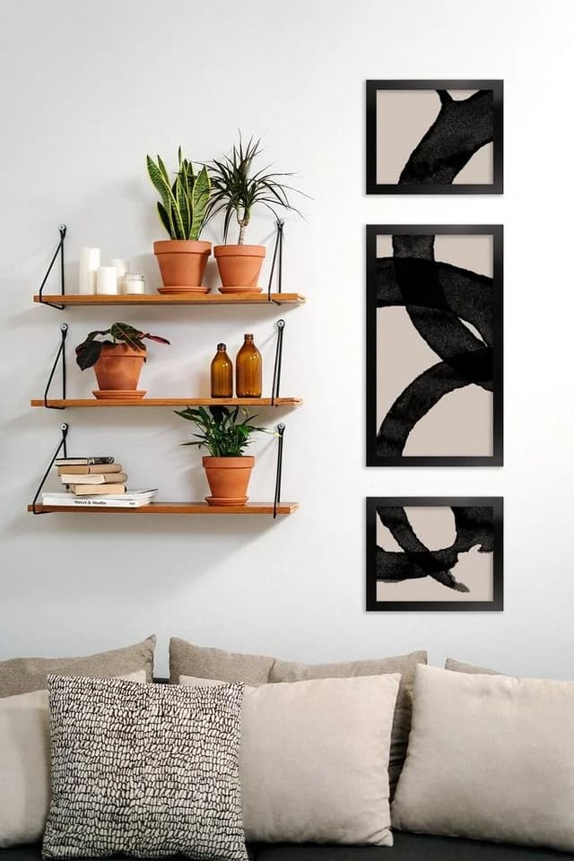 Bilderrahmen Bern Schwarz Matt MDF 50x75 cm Modern - Bild 3
