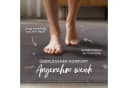 CARPETFINE Wollteppich Gabbeh Uni Grau Handgewebt Bild 5