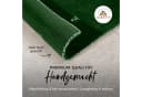 CARPETFINE Wollteppich Gabbeh Uni Grün Handgewebt Orientalisch Bild 4