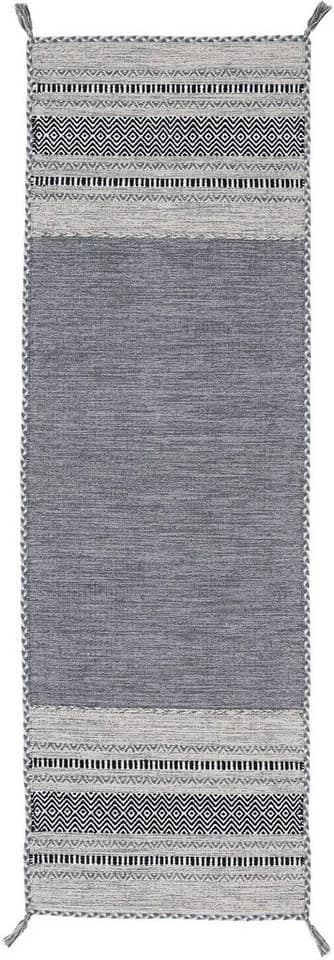 carpetfine Kelim Azizi Teppich Baumwolle Wendeteppich mit Fransen - Bild 2