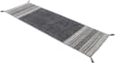 CarpetFine Kelim Azizi Teppich Schwarz Handgewebt Bild 3