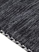 CarpetFine Kelim Azizi Teppich Schwarz Handgewebt Bild 4