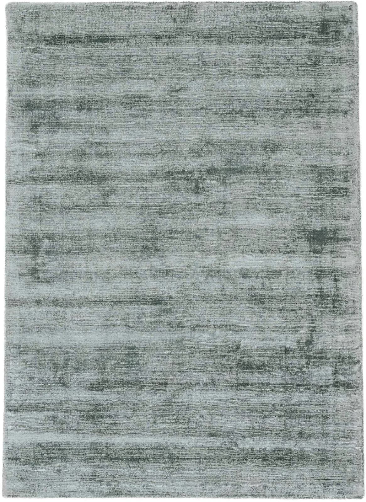 CARPETFINE Ava Viskoseteppich Mint Seidenoptik Handgewebt