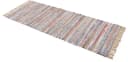 CARPETFINE Kelim Chindi Wendeteppich Taupe Handgewebt Bild 3