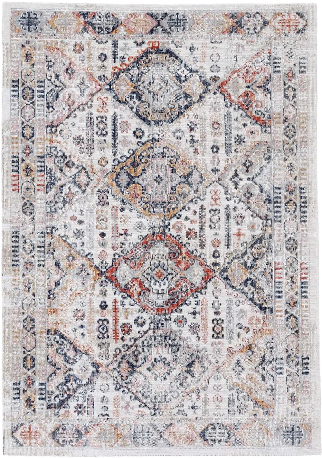 CarpetFine Teppich Omen_2 Beige Vintage Orientalisch