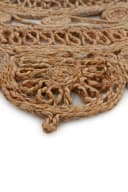 CARPETFINE Cate Juteteppich Naturfaser Beige Rund 150cm Bild 4