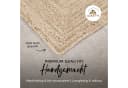 Carpetfine Nele Juteteppich Taupe Handgewebt Wendeteppich Bild 5