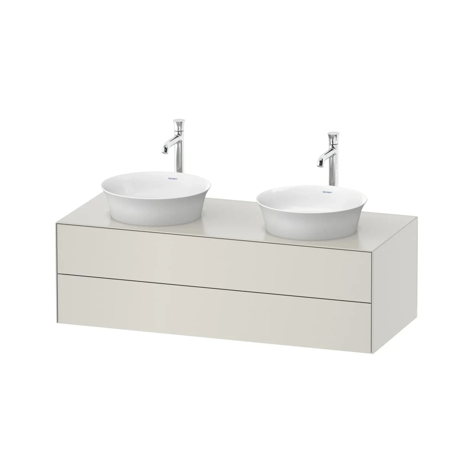 Duravit White Tulip Waschtisch-Unterschrank Wandhängend 2 Schubkästen