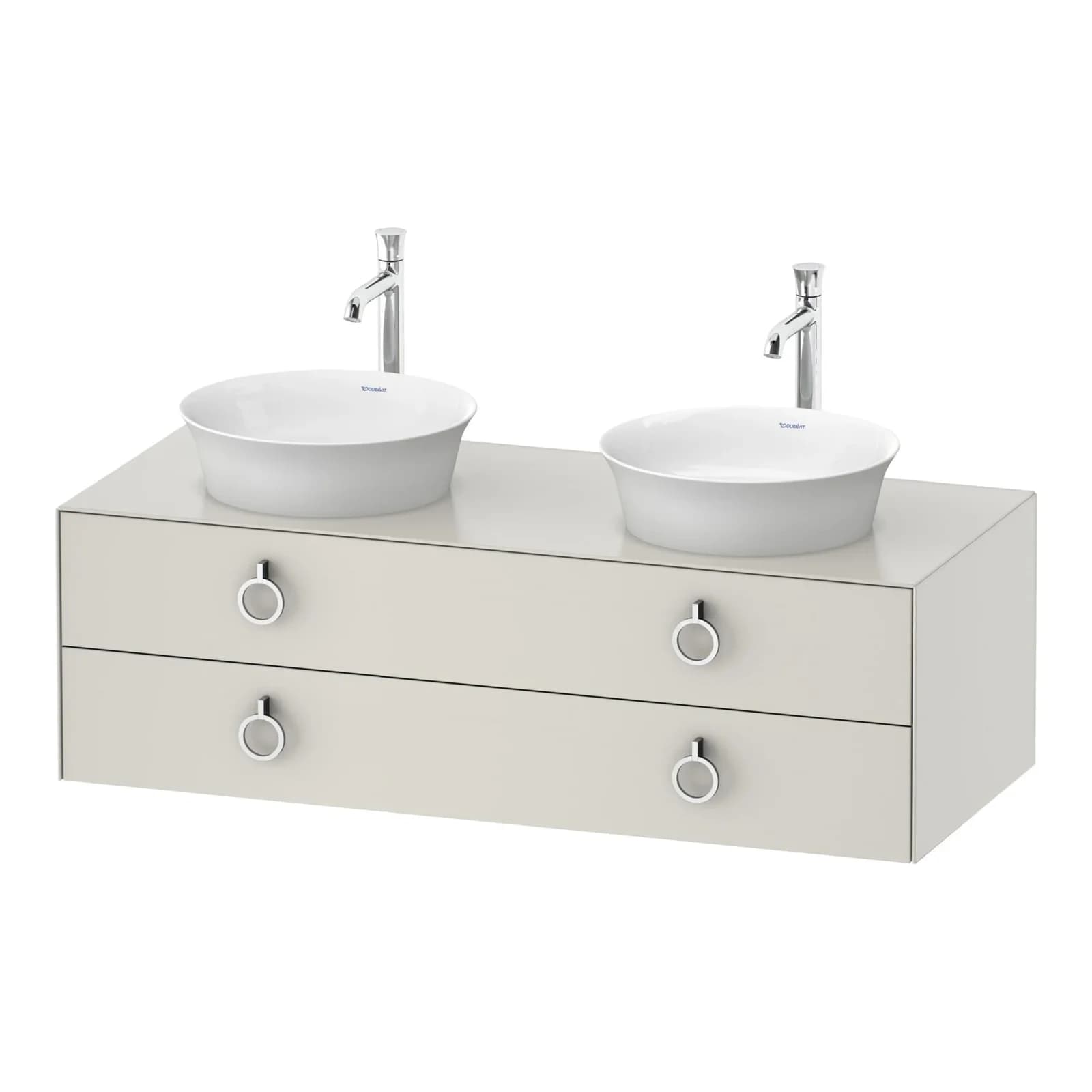 Duravit White Tulip Waschtisch-Unterschrank Wandhängend 2 Schubkästen