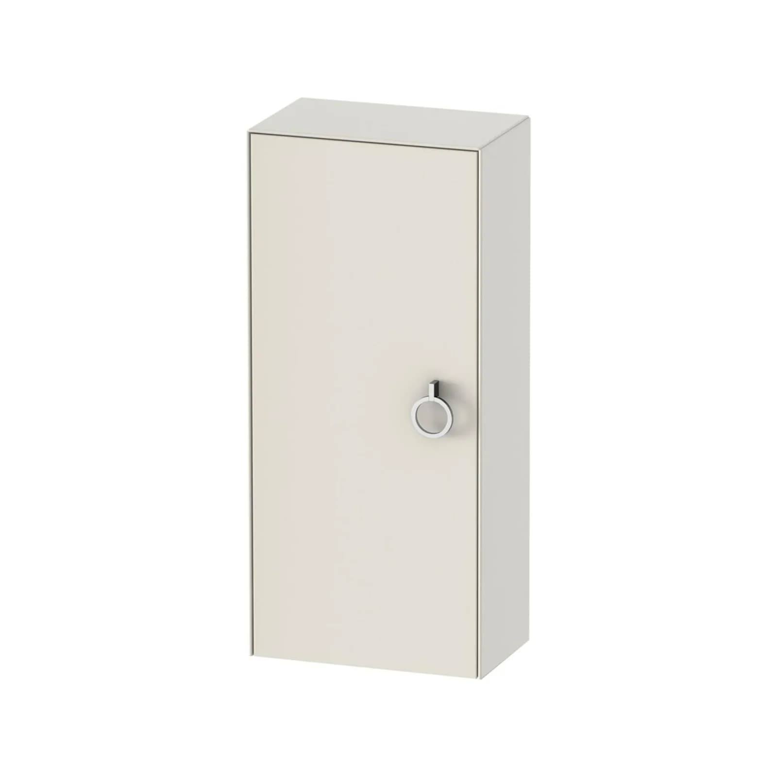 Duravit White Tulip Halbhochschrank 40x24 cm Nordic Weiß Seidenmatt