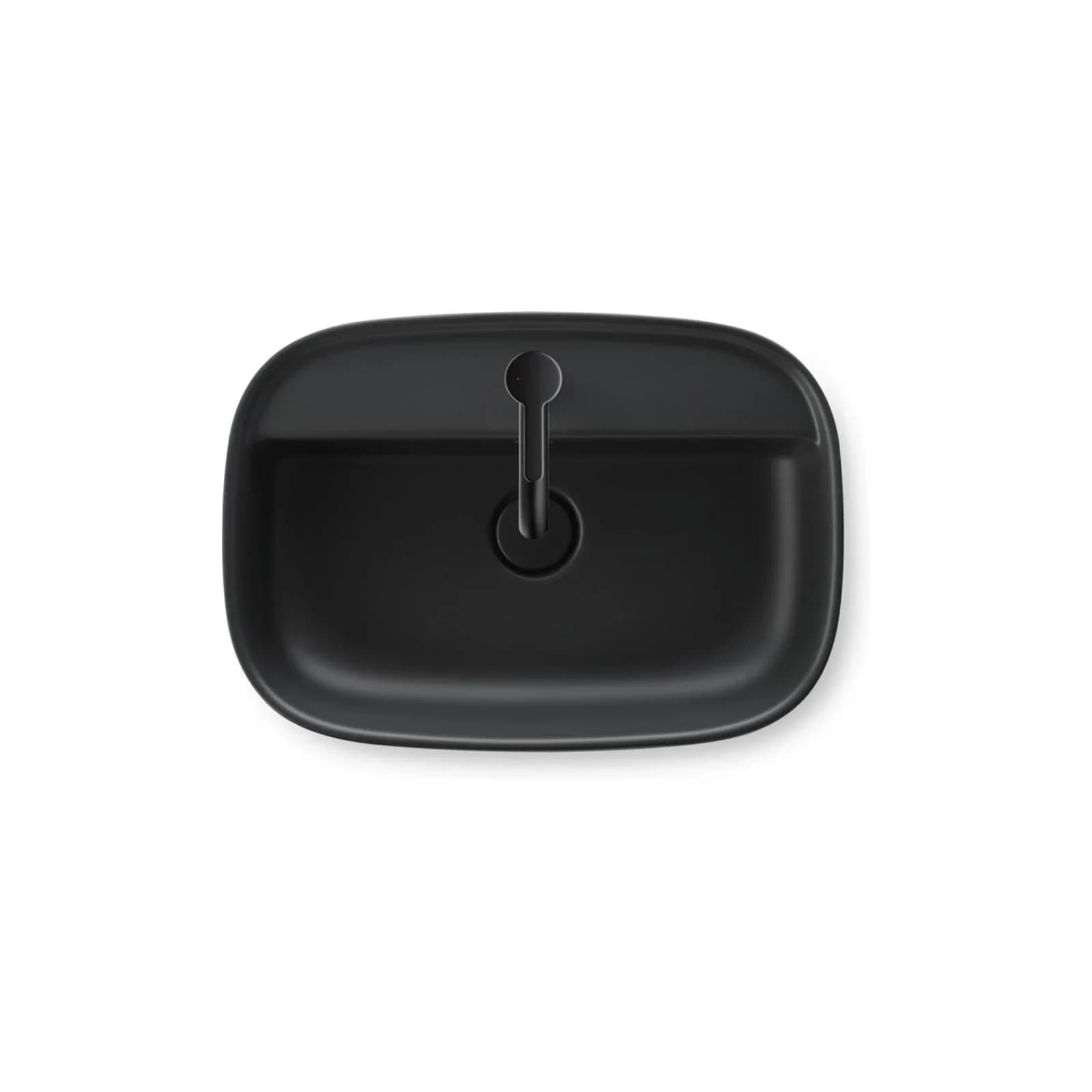 Duravit Zencha Aufsatzbecken 55x39 cm Anthrazit Matt