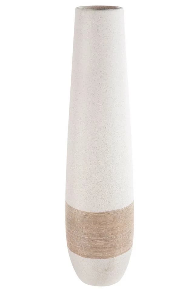 GILDE Dekovase Olbia Vase Creme Keramik 56cm - Bild 2