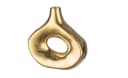 GILDE Dekovase Goldene Vase Malta Bild 3