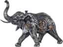 CASABLANCA BY GILDE Steampunk Elephant Tierfigur Silber Bild 2