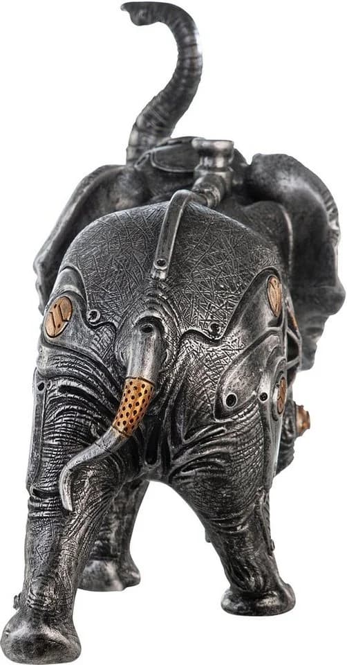 CASABLANCA BY GILDE Steampunk Elephant Tierfigur Silber - Bild 4